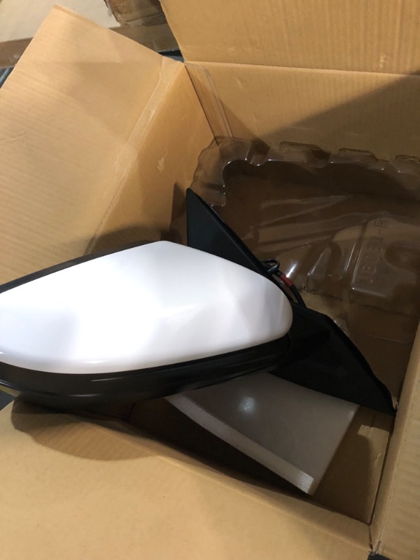 Photo 1 of A-Premium Passenger Side Power Door Mirror - Compatible with Honda Civic 2016-2021 - Heated Manual Folding