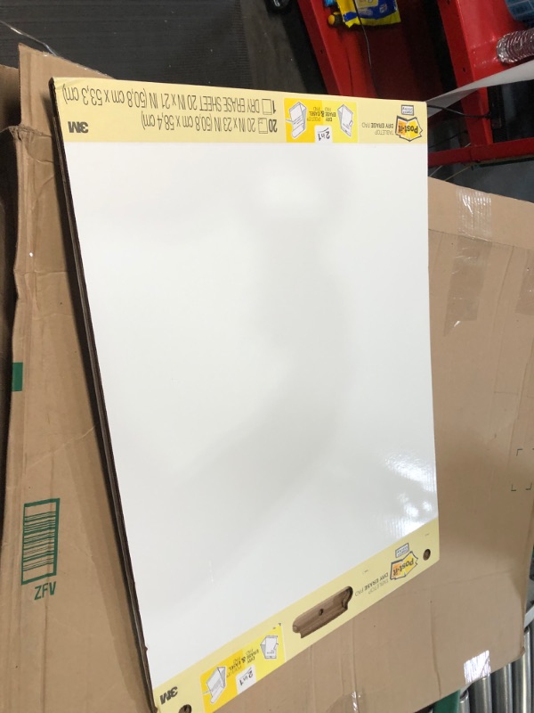 Photo 2 of Post-It 563De Dry Erase Board/Plain Paper Pad,20-Inch X23-Inch,Plain,20 Shts,We