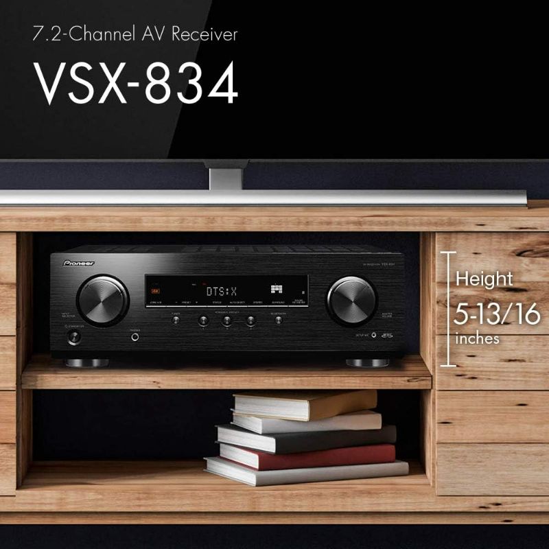 Photo 6 of (READ NOTES) Pioneer VSX-834 7.2-Channel AV Receiver