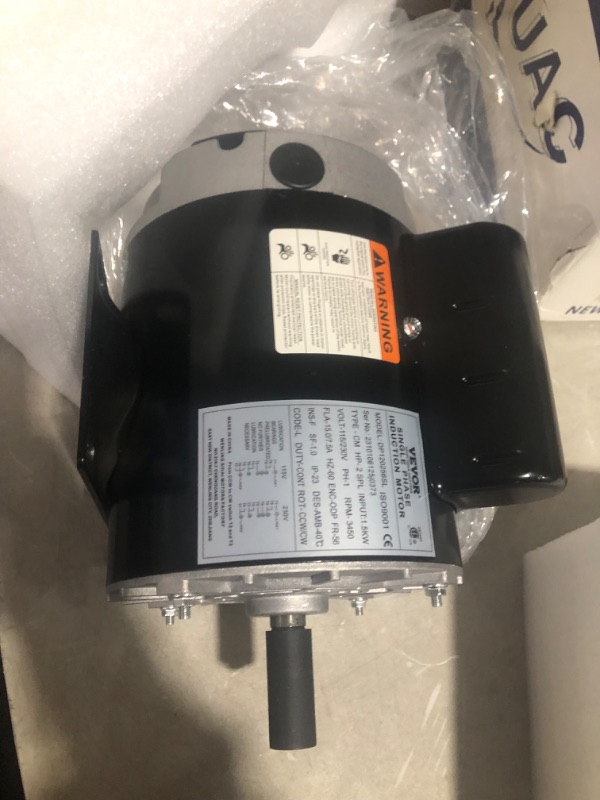 Photo 4 of 1186787-115v 1/2hp 1075 RPM 5 Speed Motor (sub: 1185460) - Arcoaire/Comfort Maker/Tempstar/Heil/Keeprite/International Comfort Products