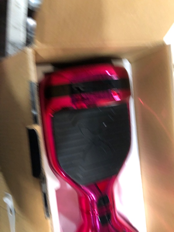 Photo 3 of **PARTS ONLY NO REFUNDS** Hover-1 Matrix UL Certified Electric Hoverboard, Pink, w/ 6.5in Wheels, LED Sensor Lights, LED Wheel Well Lights, Bluetooth SPEAKER; Ideal for Boys