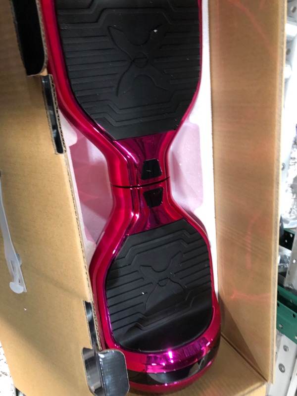 Photo 2 of **PARTS ONLY NO REFUNDS** Hover-1 Matrix UL Certified Electric Hoverboard, Pink, w/ 6.5in Wheels, LED Sensor Lights, LED Wheel Well Lights, Bluetooth SPEAKER; Ideal for Boys