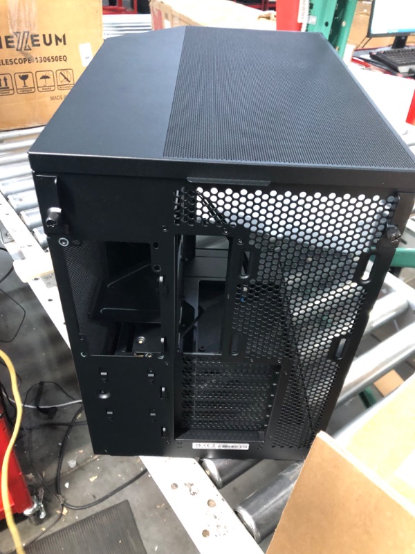 Photo 1 of NZXT H6 Flow | CC-H61FB-01 | Compact Dual-Chamber Mid-Tower Airflow Case | Panoramic Glass Panels | High-Performance Airflow Panels | Includes 3 x 120mm Fans | Cable Management | Black Black H6 Flow