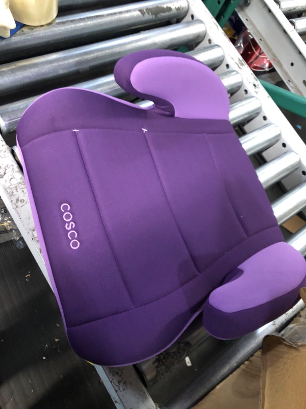 Photo 2 of (READ NOTES) Cosco Topside Booster Car Seat - Easy to Move, Lightweight Design (Grape), 1 Count (Pack of 1)