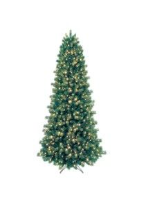 Photo 1 of GE 9-ft Scotch Pine Pre-lit Artificial Christmas Tree with LED Lights