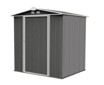 Photo 1 of Arrow 6-ft x 5-ft Spacemaker Galvanized Steel Storage Shed