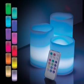Photo 1 of * one of the candles does not work * 
Enbrighten Basics Color-changing Flickering Candle White LED Night Light