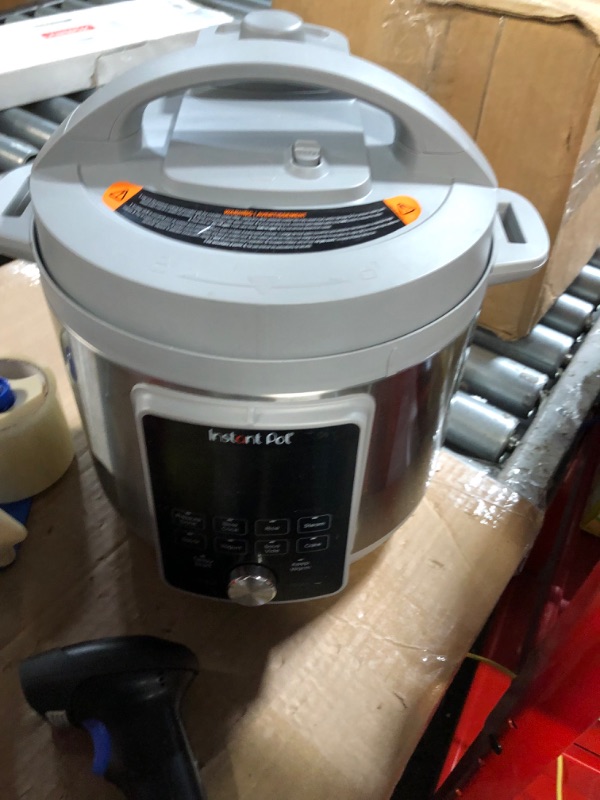 Photo 2 of ***NOT FUNCTIONAL - DOESN'T POWER ON - FOR PARTS ONLY - NO REFUNDS***
 Instant Pot Duo Plus, 6-Quart Whisper Quiet 9-in-1 Electric Pressure Cooker