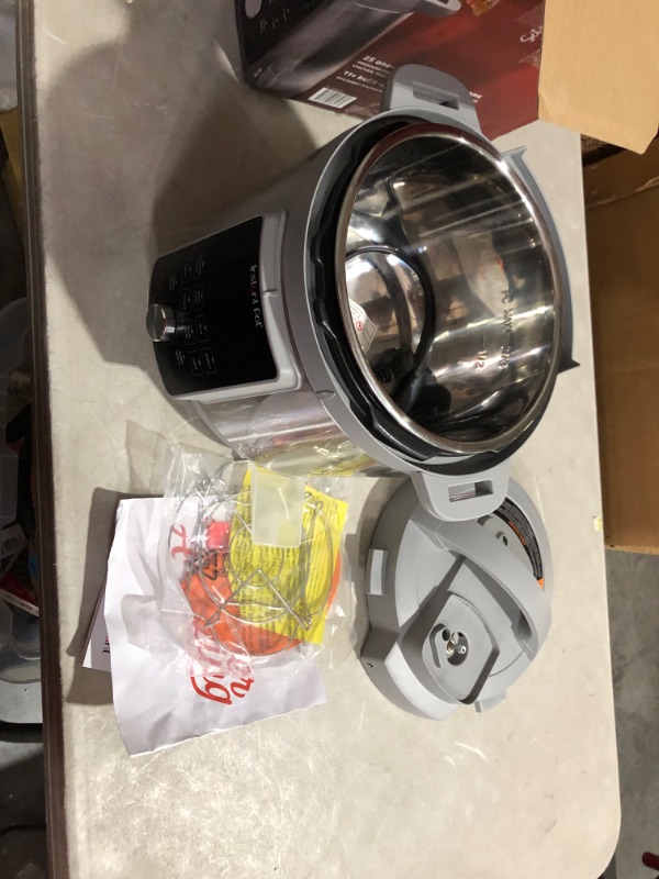 Photo 6 of ***NOT FUNCTIONAL - DOESN'T POWER ON - FOR PARTS ONLY - NO REFUNDS***
 Instant Pot Duo Plus, 6-Quart Whisper Quiet 9-in-1 Electric Pressure Cooker