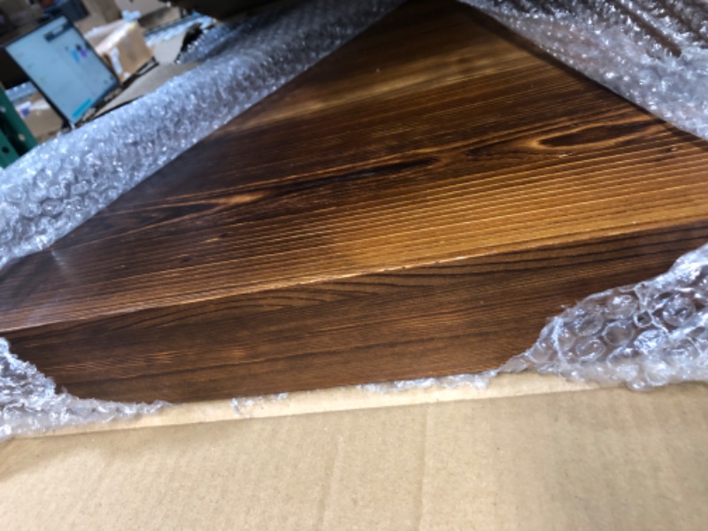 Photo 2 of Wooden Stove Top Cover Board for Gas Burner & Electric Stove, Noodle Board Stove Cover for Gas Stove Top, Pine Wood Stovetop Cover Cutting Board, Glass Top Stove Cover Protector Oven Top Cover, Walnut Kitchen Stove Top Cover Board Pine Wood Walnut Color