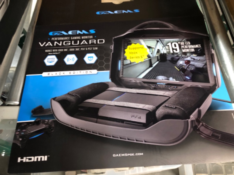 Photo 3 of **NON REFUNDABLE NO RETURNS SOLD AS IS**
**PARTS ONLY**VANGUARD Personal Gaming Environment - Black