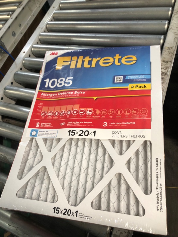 Photo 1 of 15x20x1 Air filters 