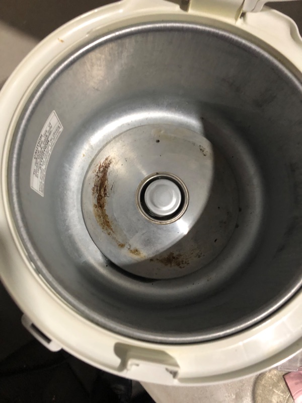Photo 8 of ***HEAVILY USED AND DIRTY - POWERS ON - UNABLE TO TEST FURTHER - SEE PICTURES***
Zojirushi NS-RPC10FJ Rice Cooker and Warmer, 5.5-Cup (Uncooked), Tulip 5.5-Cup Tulip
