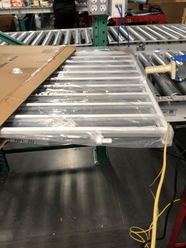 Photo 1 of Babelio 31.5-55" No Bottom Bar Baby Gate Extra Wide, 2-in-1 Auto Close Dog Gate for The House