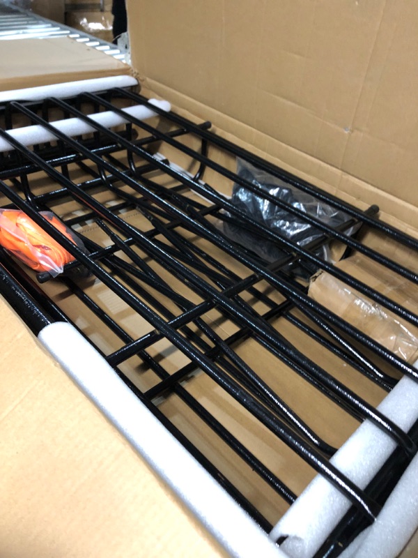 Photo 4 of LWTRMRT Roof Rack Basket with Car Roof Cargo Carrier Use General Size from 64"(L) X39(W) X6(H) to 44(L) X39(W) X6(H)