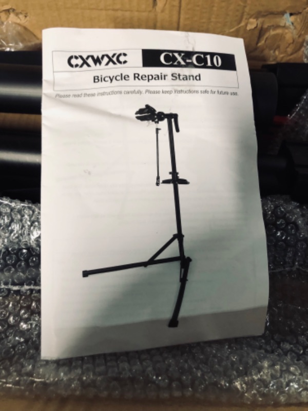 Photo 2 of **PARTS ONLY DOES NOT FUNCTION**
CXWXC Bike Repair Stand - Black+Blue