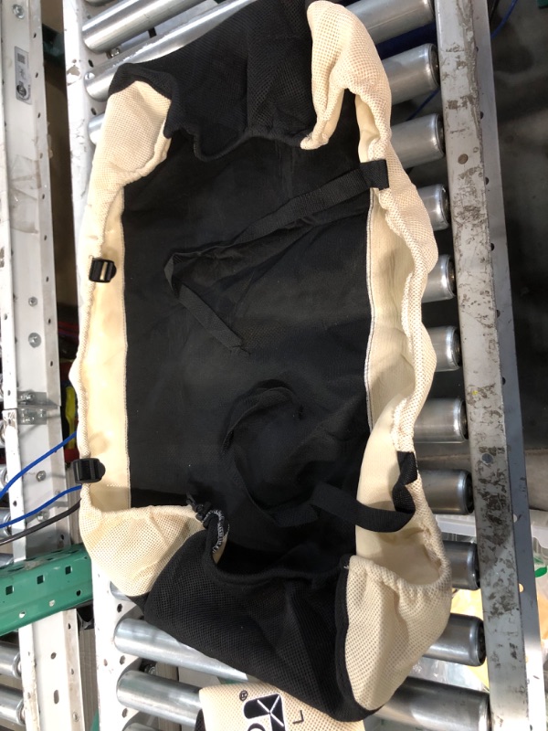 Photo 4 of 10L0L Universal Golf Cart Seat Covers for Club Car Precedent and Yamaha, Black and Beige