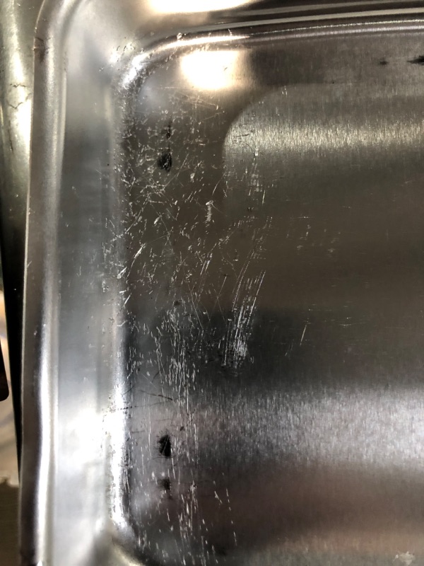 Photo 8 of *** MINOR DAMAGE*SMALL BENDS*SOME SCRATCHES*PICTURED***
Replacement Grease Tray Set  Universal Grill Drip Pan with Catch Pan Holder and 5-Pack Liner, 18”-24” 