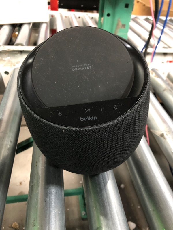 Photo 2 of Belkin SoundForm Elite Hi-Fi Smart Speaker + Wireless Charger