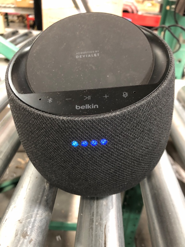 Photo 3 of Belkin SoundForm Elite Hi-Fi Smart Speaker + Wireless Charger