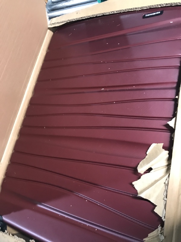 Photo 1 of Samsonite Evolve SE Hardside Expandable Luggage with Double Wheels, Matte Burgundy, Large Spinner Large Spinner Matte Burgundy