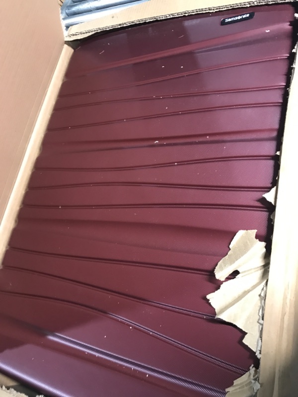 Photo 1 of Samsonite Evolve SE Hardside Expandable Luggage with Double Wheels, Matte Burgundy, Large Spinner Large Spinner Matte Burgundy