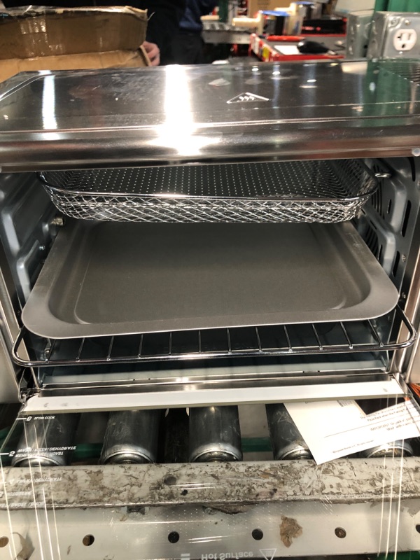 Photo 3 of **DENTED*
Emeril Lagasse Power Air Fryer 360 Better Than Convection Ovens Hot Air Fryer Oven (Stainless Steel)