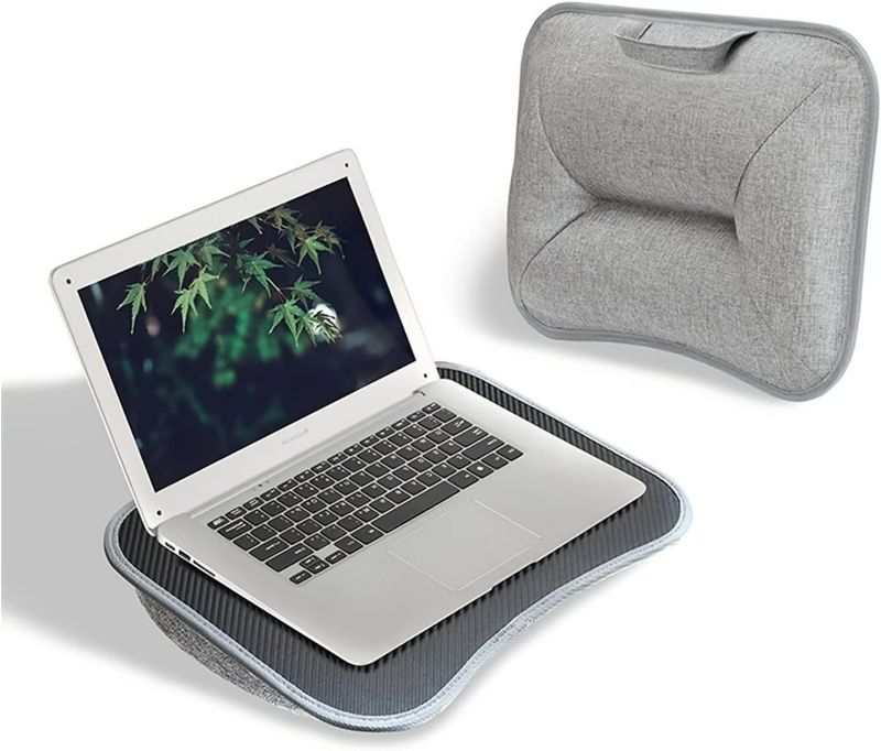 Photo 1 of HUANUO Lap Desk - Fits up to 17 inches Laptop Desk, Built in Wrist Pad 