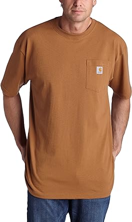 Photo 1 of Carhartt Men's Loose Fit Heavyweight Short-Sleeve Pocket T-Shirt