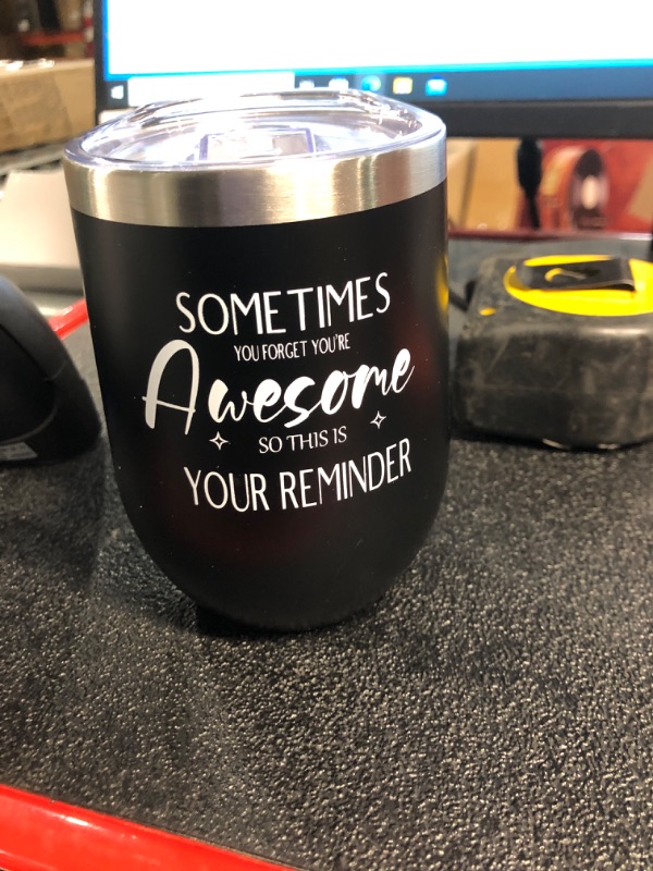 Photo 3 of MOTIVATIONAL COFFEE TUMBLER.