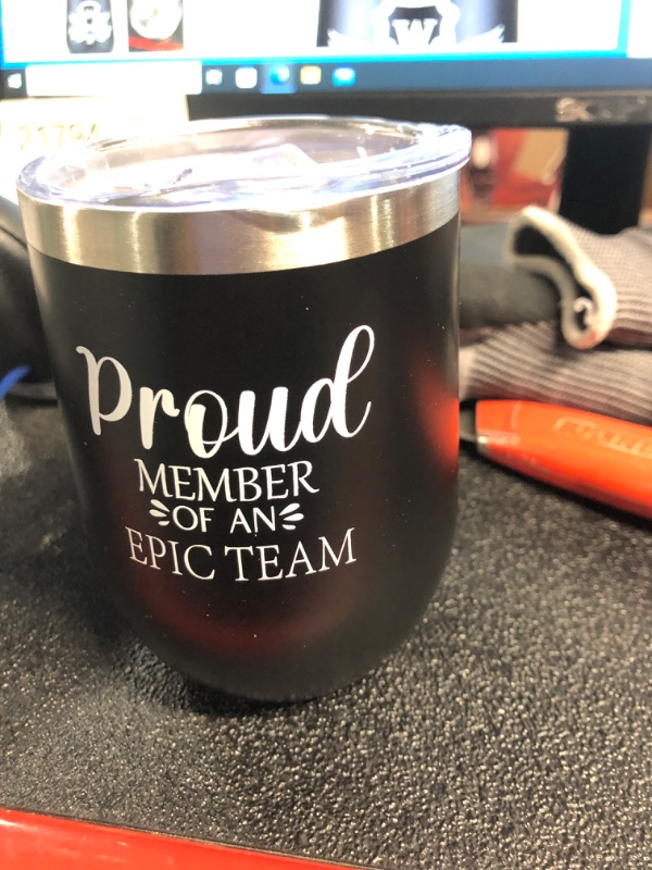 Photo 3 of MOTIVATIONAL COFFEE TUMBLER.