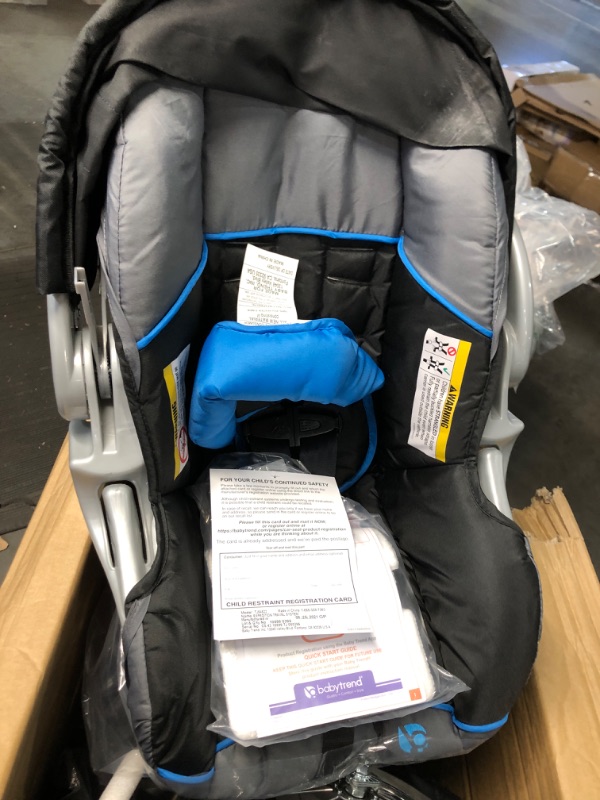 Photo 1 of Baby Trend Expedition Jogger Travel System, Millennium Blue
