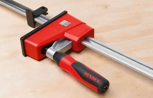 Photo 1 of ****STOCK IMAGE FOR SAMPLE****
BESSEY K-Body REVOlution (KRE) 12 in. Capacity Parallel Clamp with Composite Plastic Handle and 3-3/4 in. Throat Depth