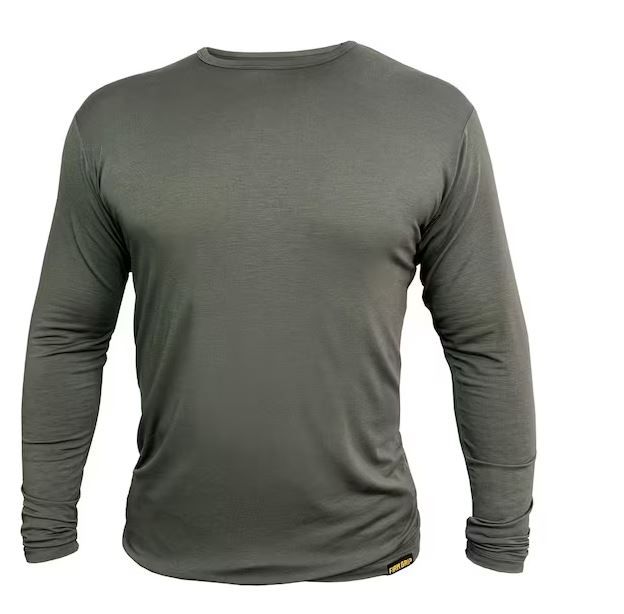 Photo 1 of FIRM GRIP Men's Large Gray Base Layer Shirt