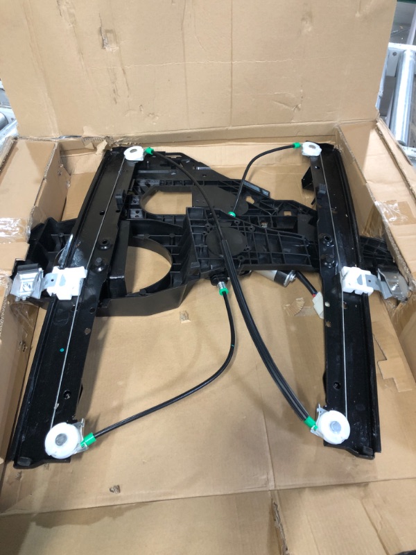 Photo 3 of Front Left Driver Side Power Window Regulator with Motor for 07-17 Lincoln Navigator Ford Expedition (with 2 Pins Plug/Without Anti-pinch Function) Front Driver Side