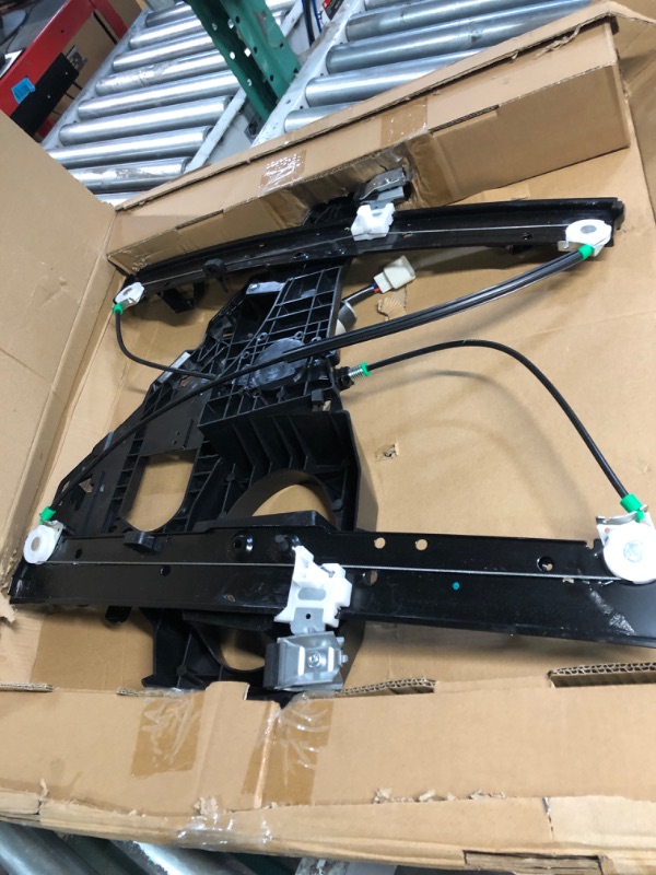 Photo 2 of Front Left Driver Side Power Window Regulator with Motor for 07-17 Lincoln Navigator Ford Expedition (with 2 Pins Plug/Without Anti-pinch Function) Front Driver Side