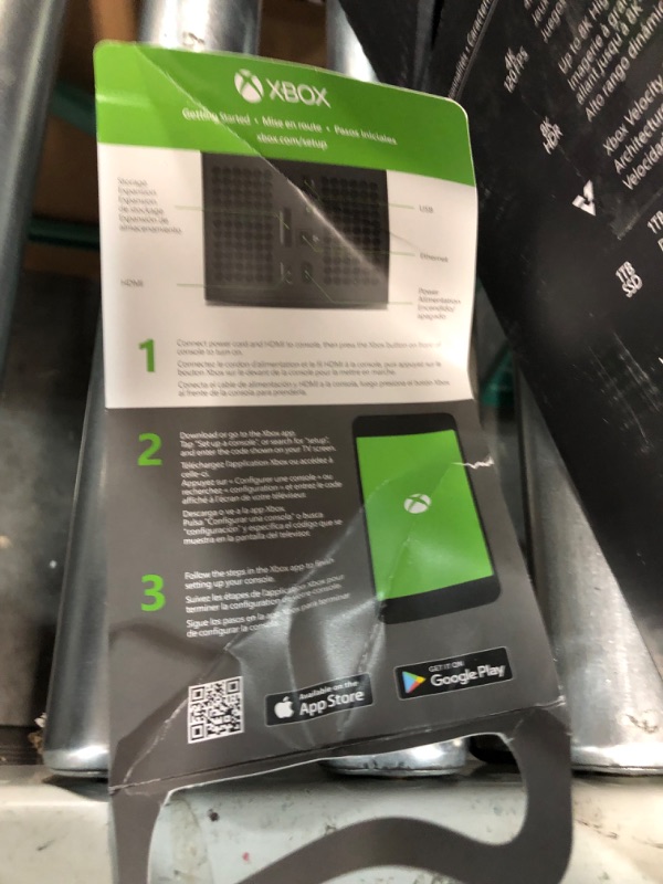 Photo 4 of **READ NOTES BELOW**Xbox Series X Console (Renewed) no controller
no cords cannot test