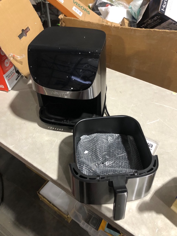 Photo 9 of ***NOT FUNCTIONAL - FOR PARTS - NONREFUNDABLE - SEE COMMENTS***
Gourmia Air Fryer Oven Digital Display 8 Quart Large AirFryer Cooker 12 Touch Cooking Presets