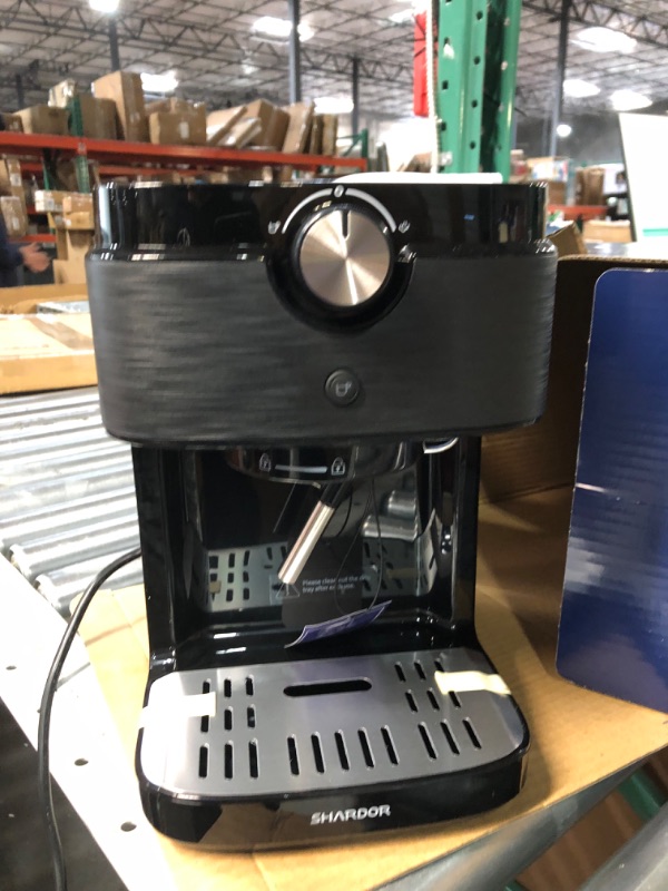 Photo 2 of **PARTS ONLY/SALE FINAL**
**NON-REFUNDABLE** // **SALE FINAL**  
SHARDOR Espresso Machine, Automatic Latte & Cappuccino Maker