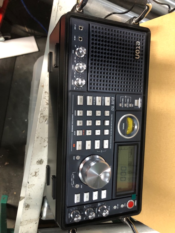 Photo 4 of Eton - Elite 750, The Classic AM/FM/LW/VHF/Shortwave Radio with Single Side Band, 360° Rotating AM Antenna, 1000 Channels,