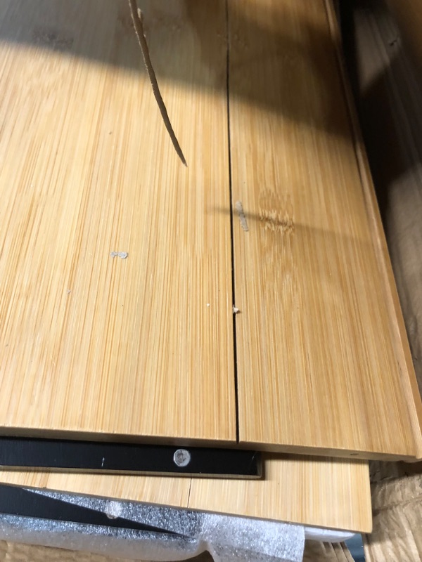 Photo 1 of HOMEKOKO Double Oversized Bread Box, Two-layer Extra Large Bread Box for Kitchen Counter, Wooden Large Capacity Bread Storage Bin with Cutting Board (Black)