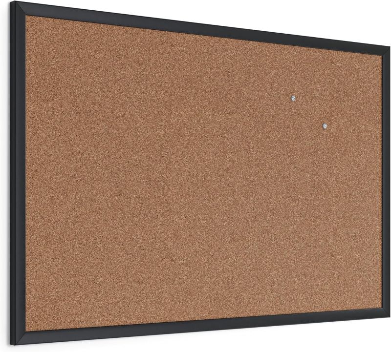 Photo 1 of U Brands Cork Bulletin Board, 23'' x 35'' (301U00-01) 