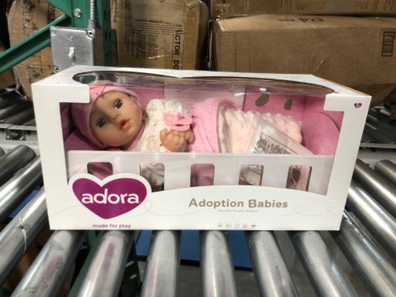 Photo 2 of Adora Adoption Baby Hope - 16 inch Realistic Newborn Baby Doll with Doll Accessories and Certificate of Adoption