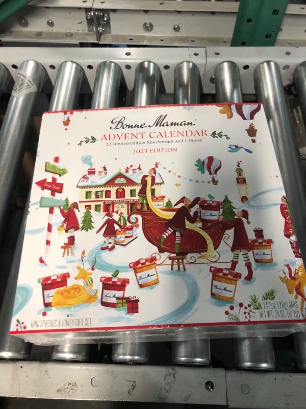 Photo 2 of Bonne Maman 2023 Limited Edition Advent Calendar, 23 Mini Spreads and 1 Honey