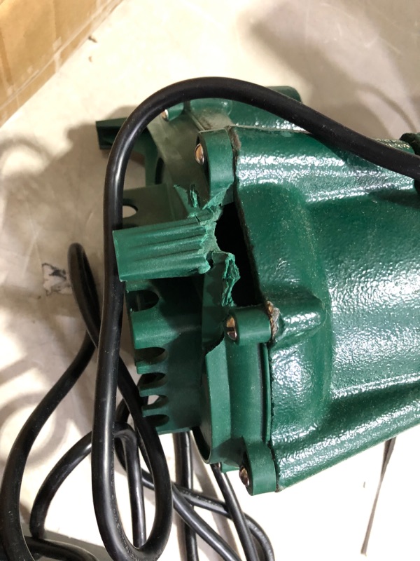 Photo 6 of ***NOT FUNCTIONAL - FOR PARTS ONLY - NONREFUNDABLE - SEE COMMENTS***
Zoeller Flow-Mate M98 0.5 hp. Submersible Effluent or Dewatering Automatic Pump