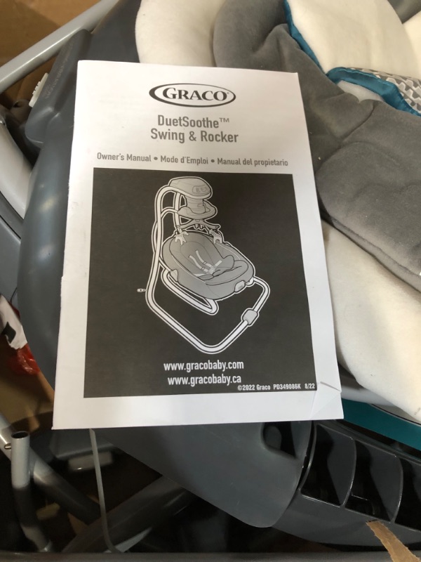 Photo 1 of Graco DuetSoothe Swing and Rocker - Sapphire