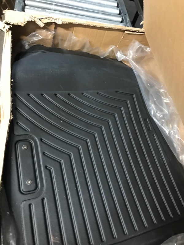 Photo 2 of OEDRO Floor Mats Compatible with 2015-2017 Toyota Camry Standard Models, Unique Black TPE All-Weather Guard 