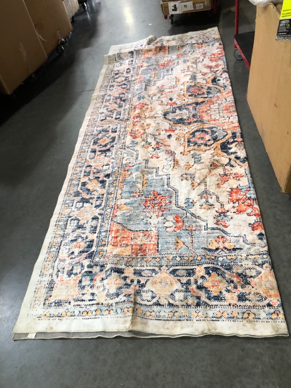 Photo 3 of ***USED - VERY DIRTY - SEE PICTURES***
VK VK·LIVING Machine Washable Rug 9'x12' Vintage Design Washable Area Rug