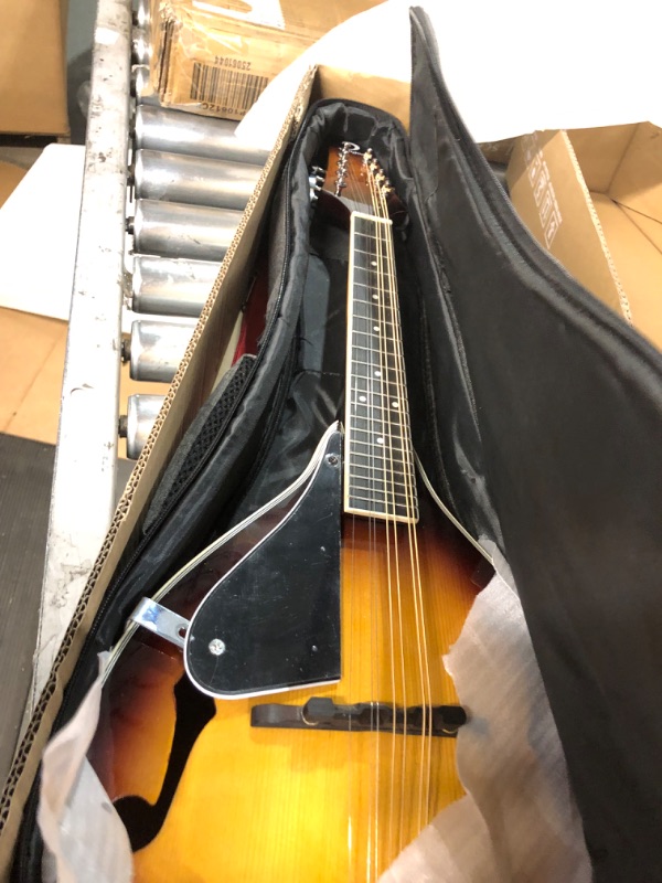 Photo 1 of Vangoa LEFT-HANDED Mandolin Musical Instrument, Acoustic 8 String Mandolin A Style for Left Hand Beginners, Sunburst Left-Handed Sunburst-Acoustic