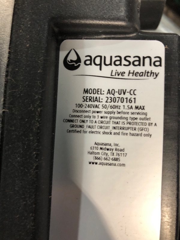 Photo 7 of ***HEAVILY USED AND DIRTY - POWERS ON - UNABLE TO TEST FURTHER***
Aquasana AQ-UV-10C Whole House UV Filter, Chrome